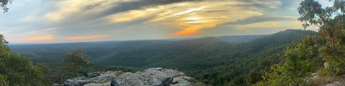 After New Orleans, I spent three days on a mountain in Arkansas to hear the voice of the Lord. It was a wonderful few days. I feel so envisioned from Him for the future!